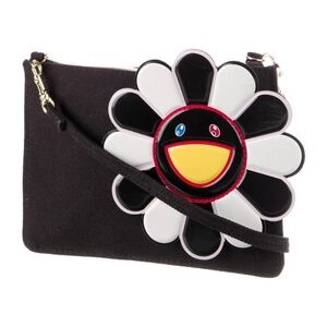 Shu Uemura x Murakami Black & White Flower Crossbody Bag GUC